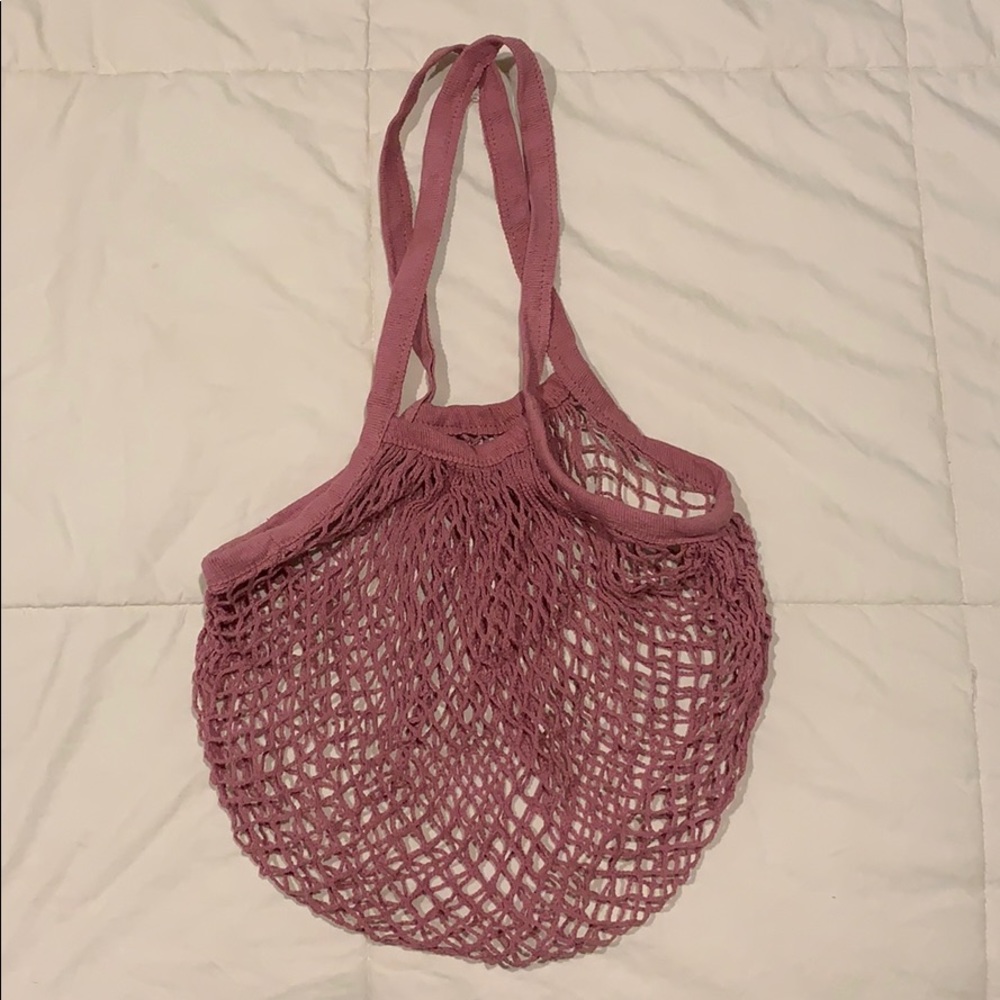 Knitted net bag